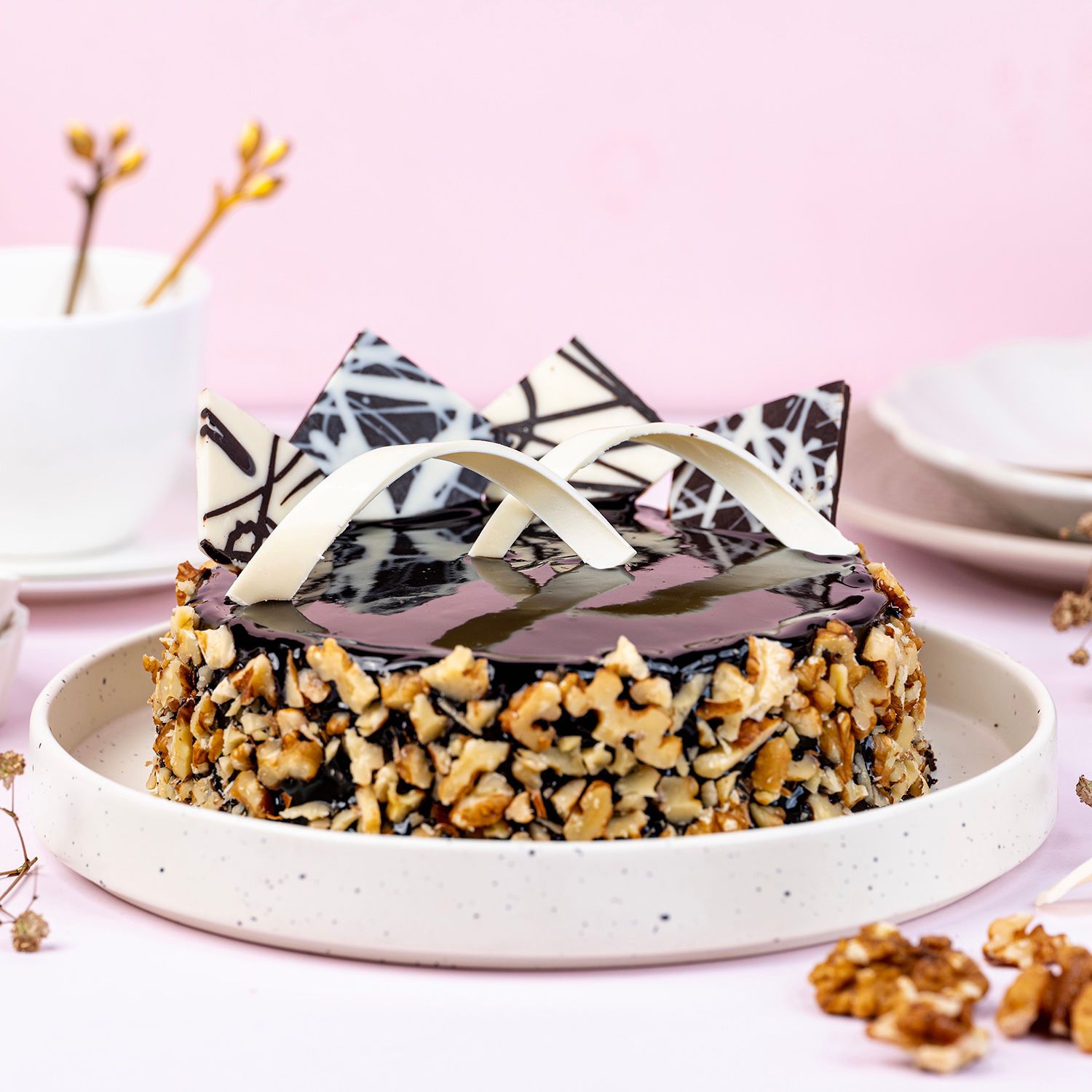 Chocolate Walnut Truffle Half kg view 2
