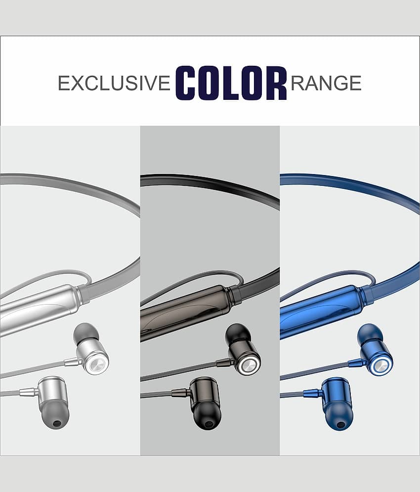 UDDO Zion Wireless Bluetooth Deepbass Headset Neckband Magnetic ON/OFF Music Sound