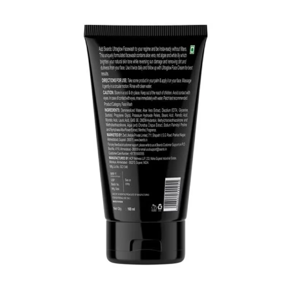 Beardo Ultraglow Face Wash 100 Ml view 2