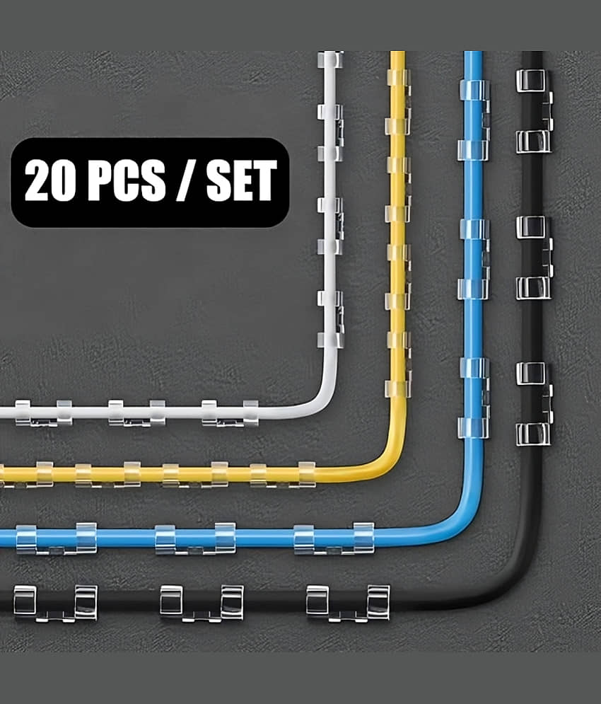 Self Adhesive Cable Clips, Cord Organizer, Cable Holder view 2