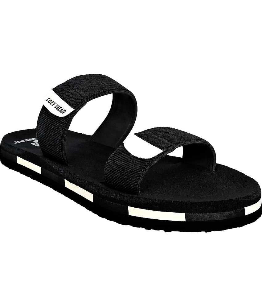 Cozy Wear Black Men's Daily Slipper view 2