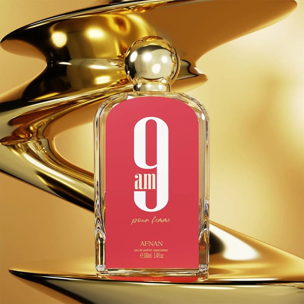 AFNAN 9 AM Pour Femme Eau De Parfum for Women, 100 ML view 2