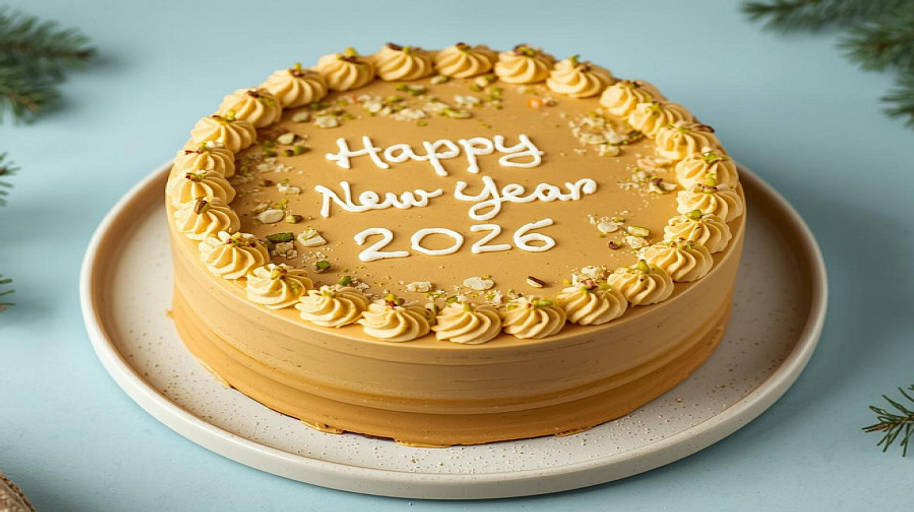 Butterscotch Delight Cake - 500 Gms - Eggless