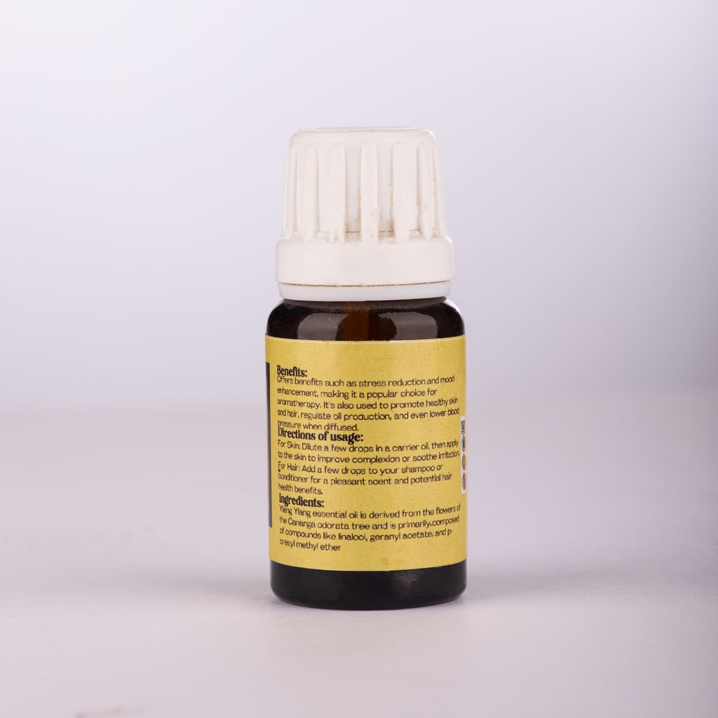 Arghya Ylang Ylang Essential Oil for Skin & Hair, Aromatherapy view 2