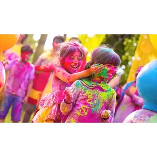 DealBindaas Holi Gulal Rangotsav Herbal Gulal 5 Shades NonToxic Eco Friendly 100% Safe Holi Color Holi Powder Rang Panchami (250) view 2