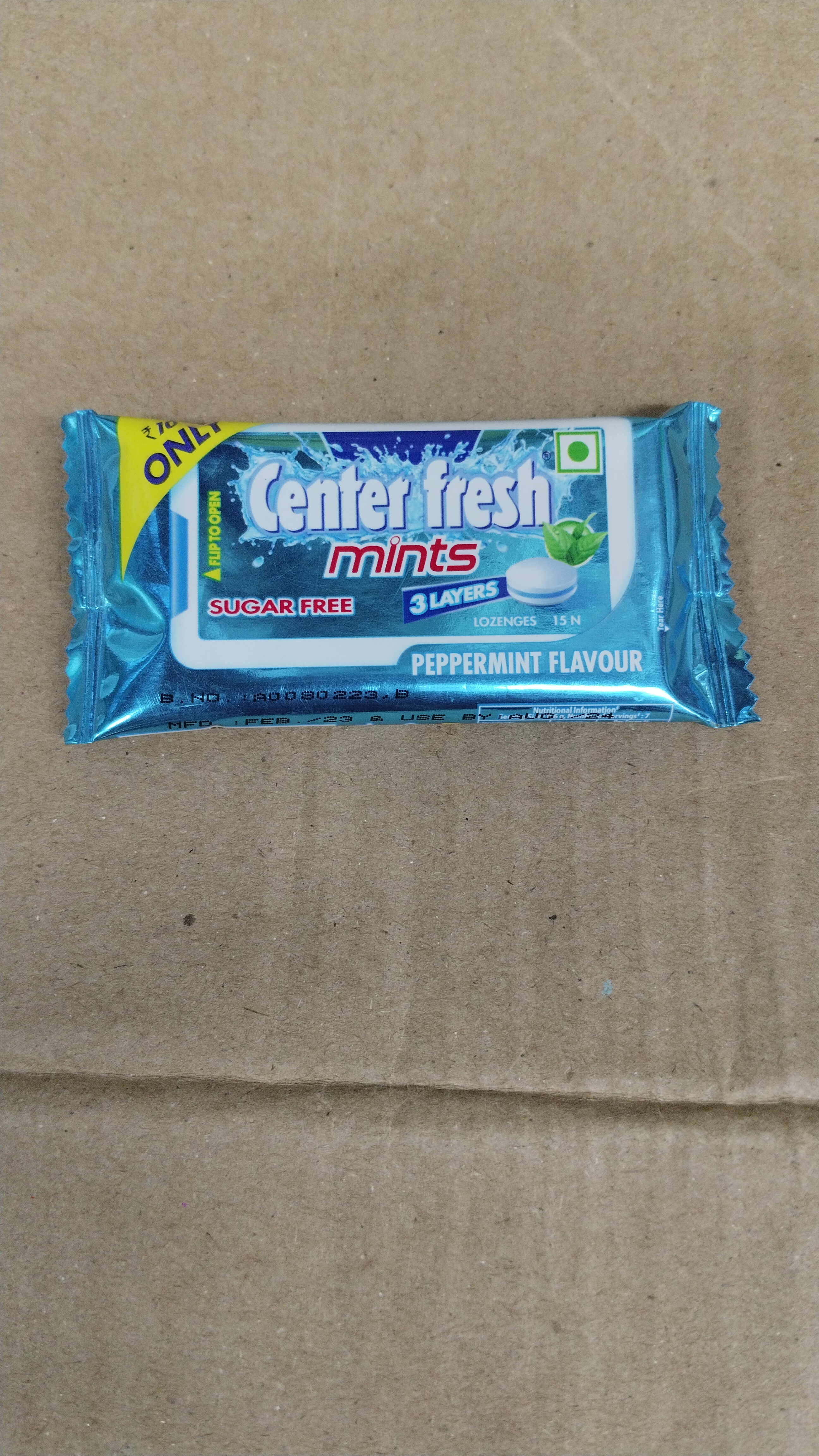 Center fresh mints