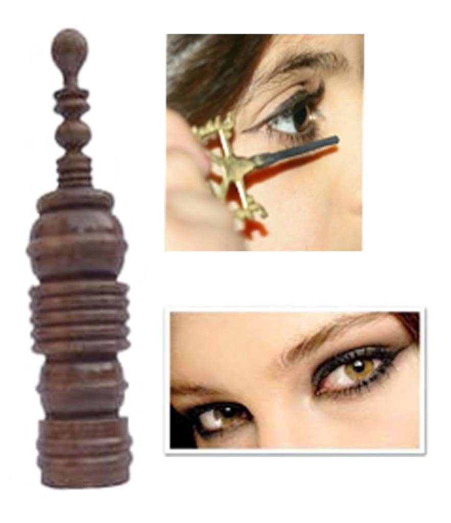 Mii Art wood surmedani with surma use in eye's muckap[size-14cm]1pes view 2