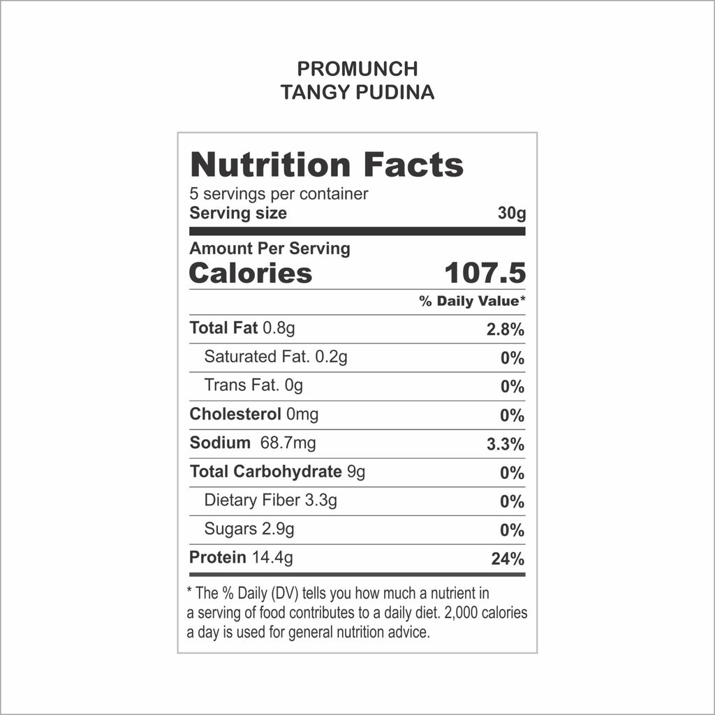 PROMUNCH Travel Combo Pack (Tangy Pudina) 30gm x 4 view 2