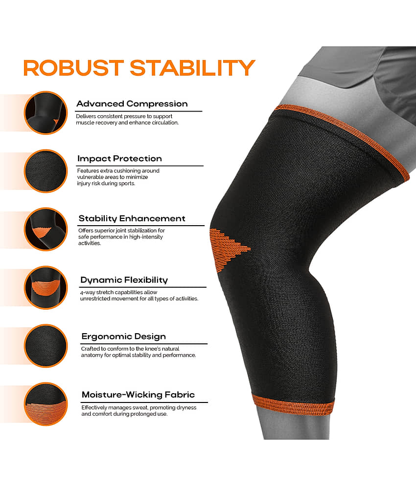 Impetus Multicolor Knee Support ( Pack of 1 ) view 2