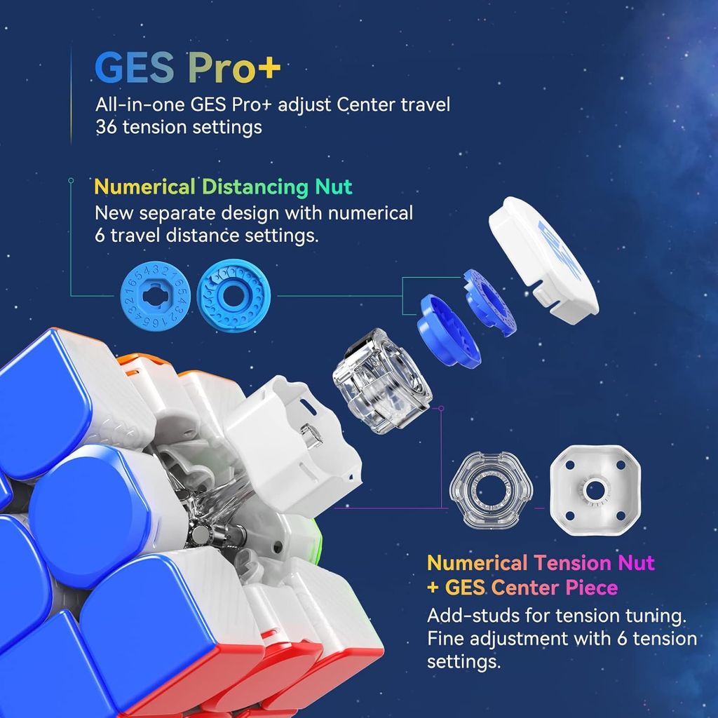 GAN 12 M Pro 3x3 Magnetic Speed Cube [ Matte Version ] view 2