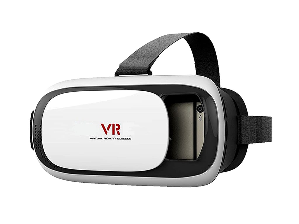 AUSHA Smartphone VR Headset | 3D & 360° Virtual Reality Glasses with Adjustable Fit