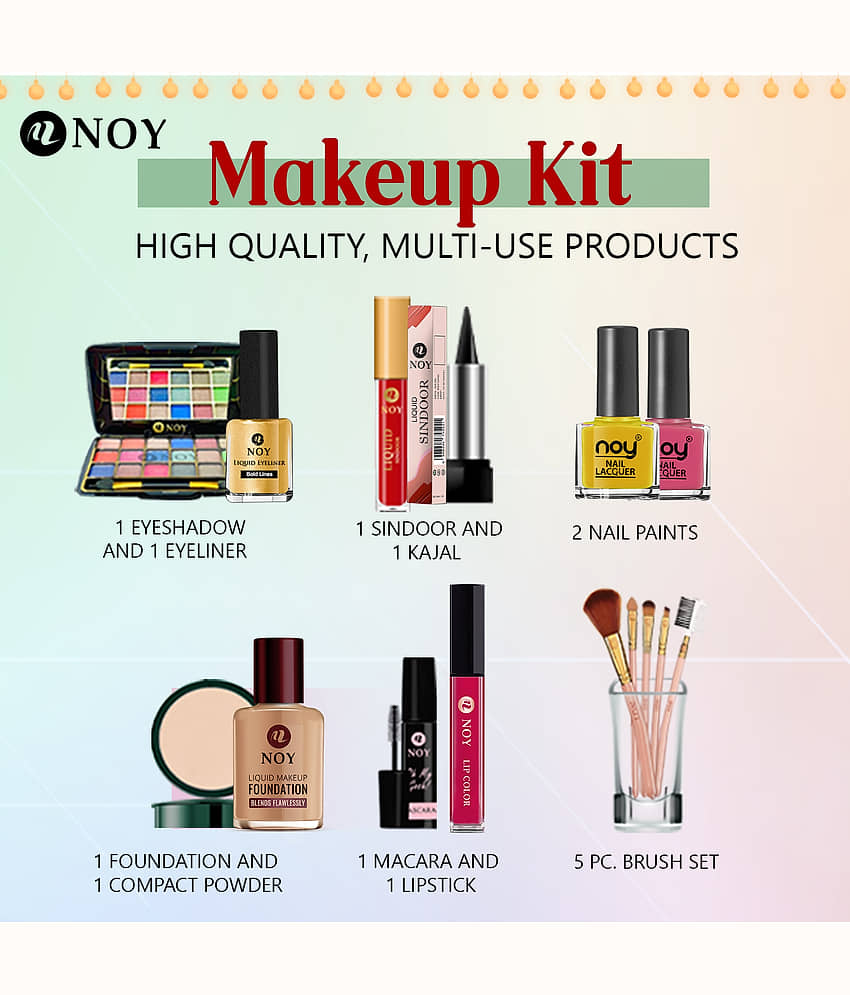 NOY Haute Couture Chic Runway Inspired Makeup Kit Combo High Fashion Styles NY#202 (Pack of 15) view 2