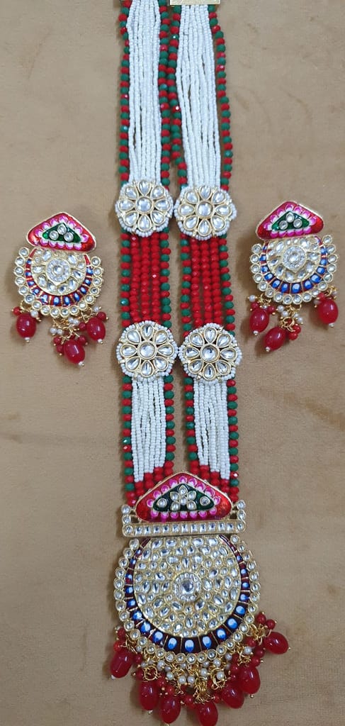 Kundan Beautiful Designer Necklace view 2