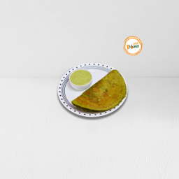 Palak corn cheese dosa