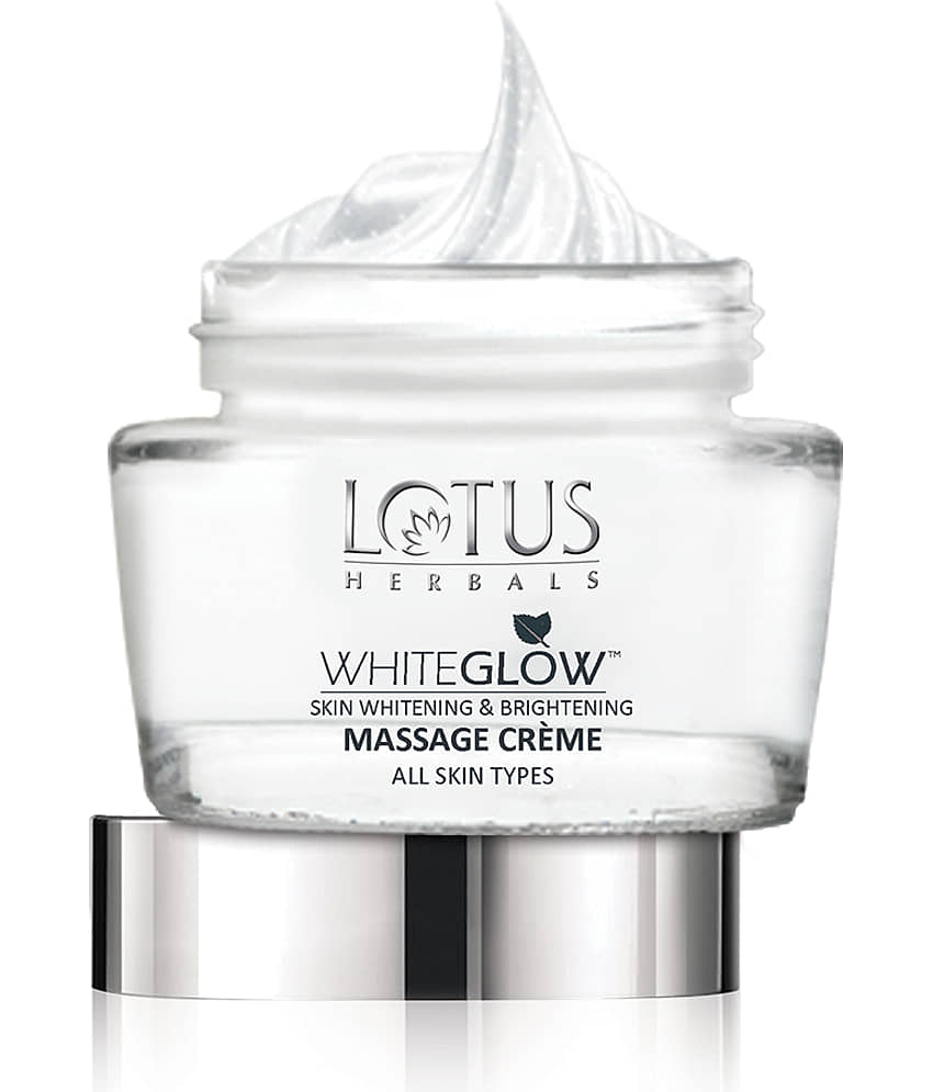 Lotus Herbals Whiteglow Skin Whitening & Brightening Massage Cream, 60G view 2