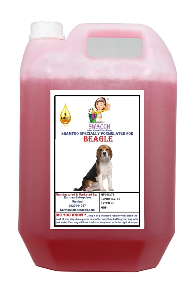 SWACCH Shampoo Specially FORMULATED for Jasmine (Beagle 5 Litre) view 2