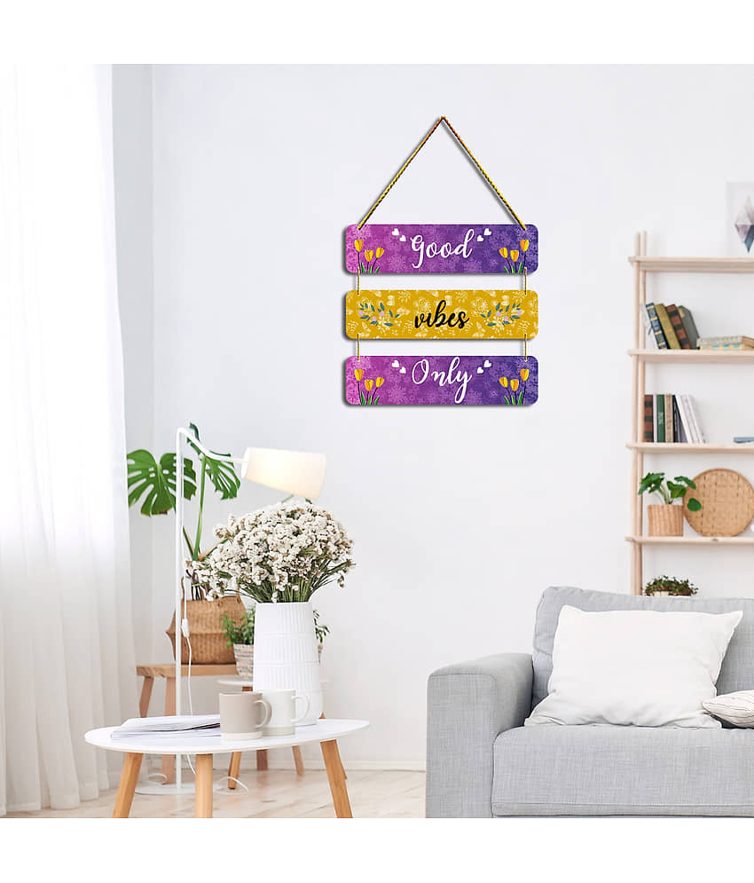 Positive Vibe Lifestyle Traditional Door Hanging 1 ft Multi ( Pack of 1 ) view 2
