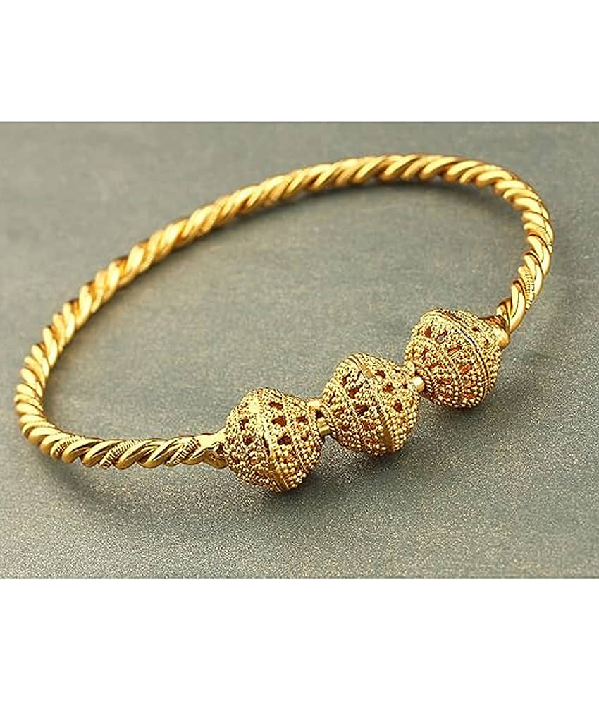 JFL - Jewellery For Less Gold Kada ( Pack of 1 ) view 2
