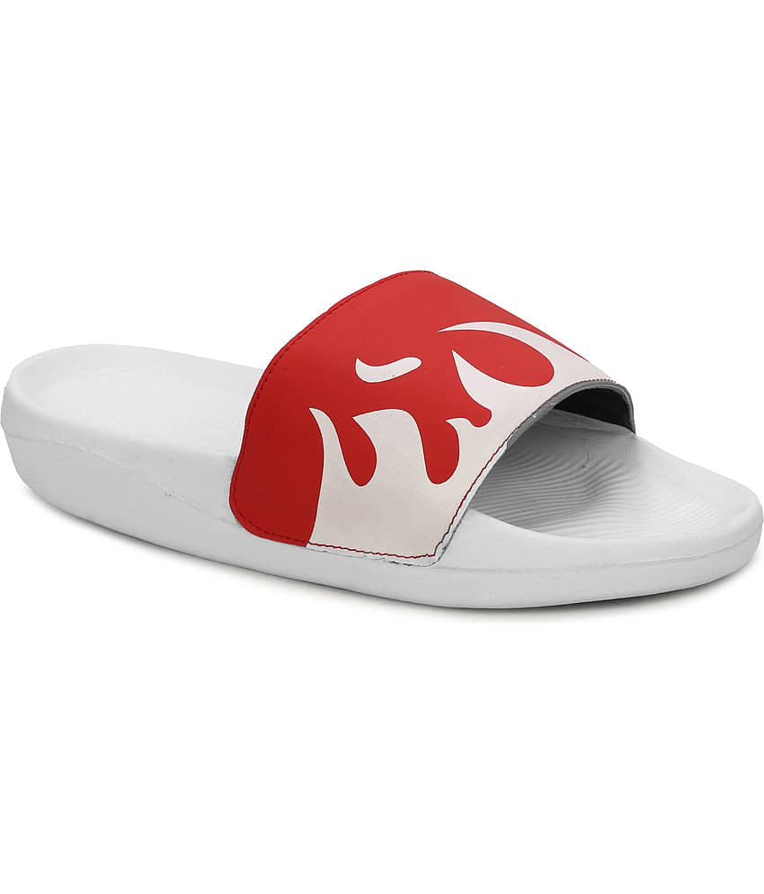 PERY PAO Red Men's Slide Flip Flop view 2