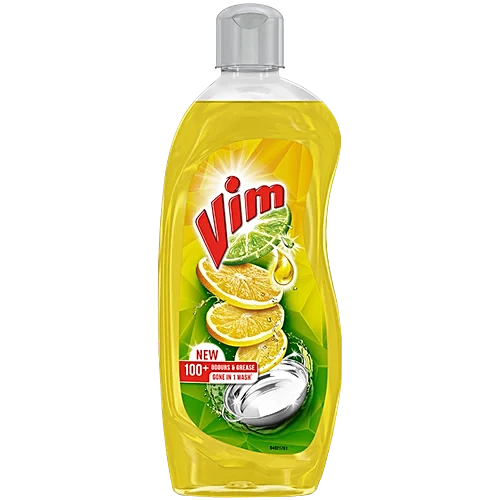 Vim Dishwash Gel - Lemon, 500Ml Bottle