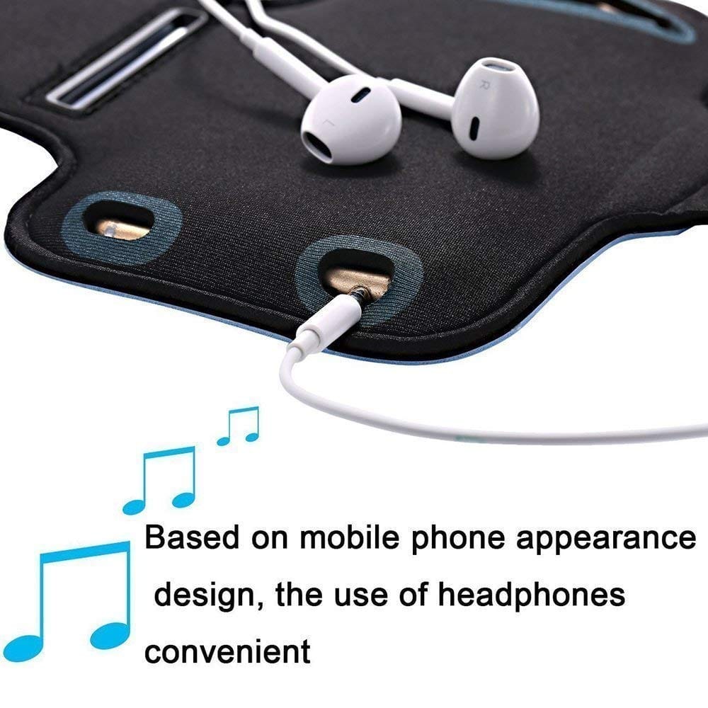 Nawani Adjustable Workout Running Mobile Armband Pouch for 5.5 Inches Phones view 2