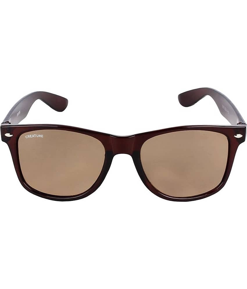 Creature - Brown Square Sunglasses ( Pack of 2 ) view 2