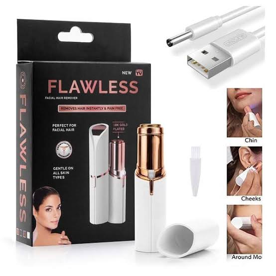 Flawless Women's Painless Face Hair Remover (Pack of 1) view 2