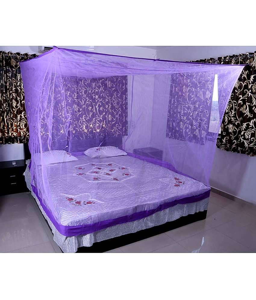 Riddhi Mosquito Net, Machardani Double Nylon Plain Hanging Mosquito Net, Machardani view 2