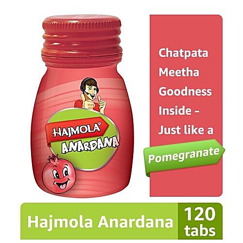 Dabur Hajmola Anardana 120 Tabs Bottle