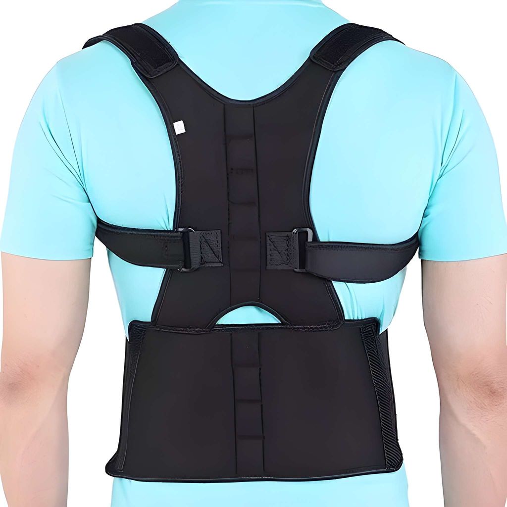 WUGO::Posture Corrector Back Brace for Men and Women - Adjustable Back Support Belt for Pain Relief - Improve Posture and Reduce Back Pain (Original Quality)