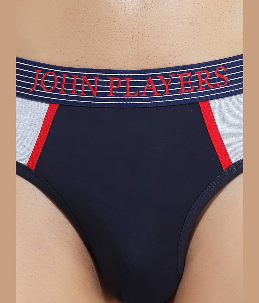 John Players Grey Melange John Players Briefs Cotton Men's Briefs ( Pack of 1 ) view 2
