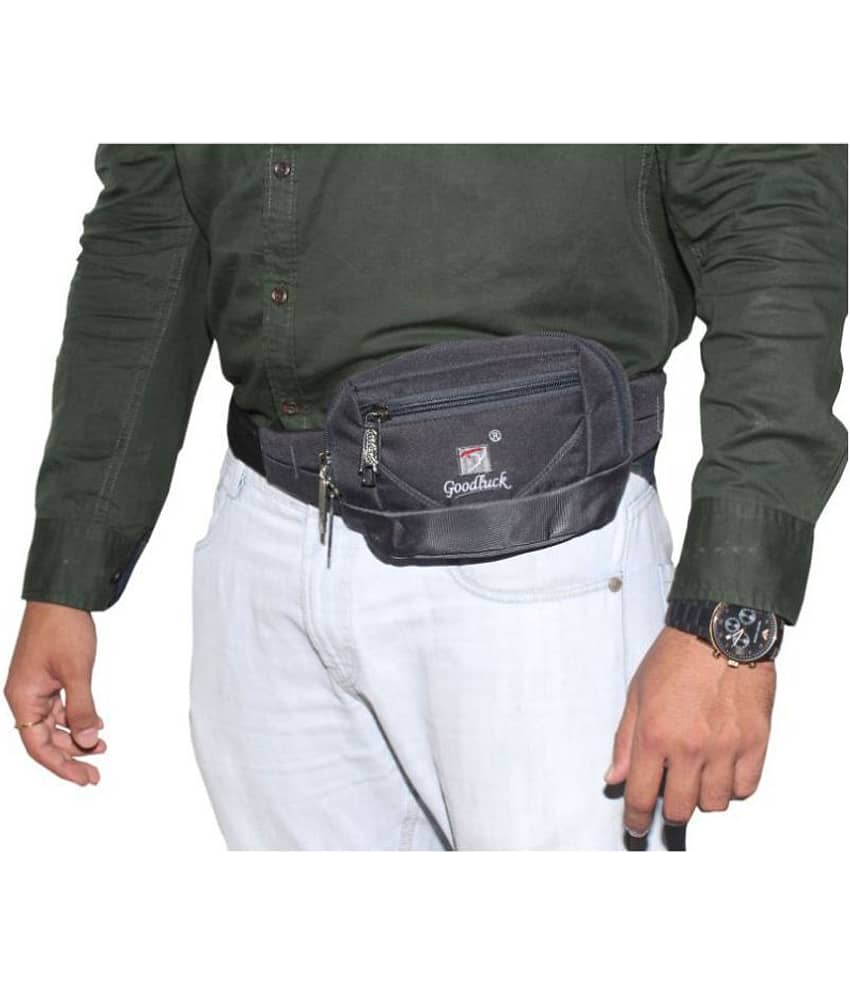 Goodluck Polyester Grey Pouch view 2
