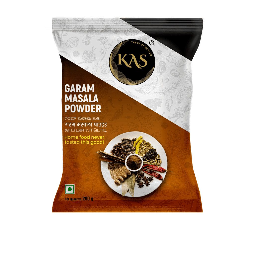 KAS Garam masala Powder - Pack of 5, 200gm each
