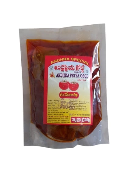 Andhra Special Tomato Pickle - 200g