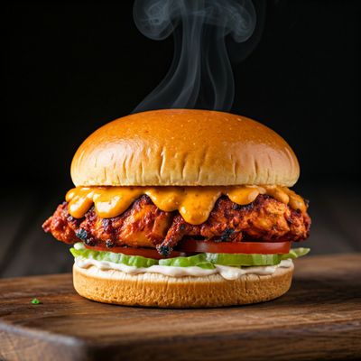 Tandoori Chicken Zinger Burger