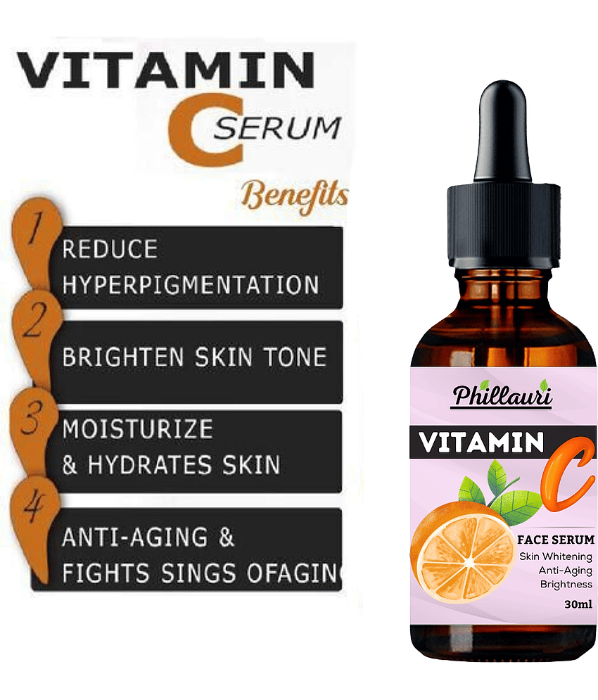 Phillauri Vitamin C Face Serum For Skin Whitening - 30ml view 2