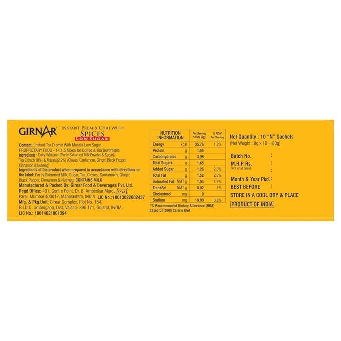 Girnar Instant Premix With Masala (10 Sachets ) view 2