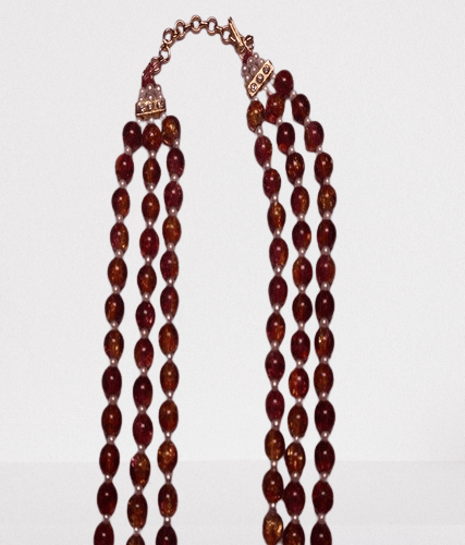 Multi-Strand Beaded Necklace view 2