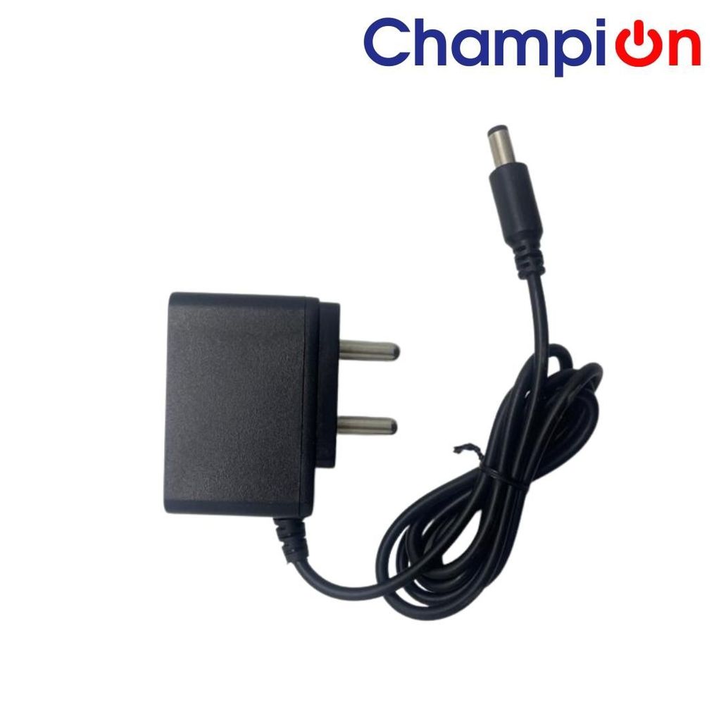 Champion 5V 1Amp Power Adapter Pin Size (5.5mm*2.5mm) For Electronic Instruments (Black) view 2