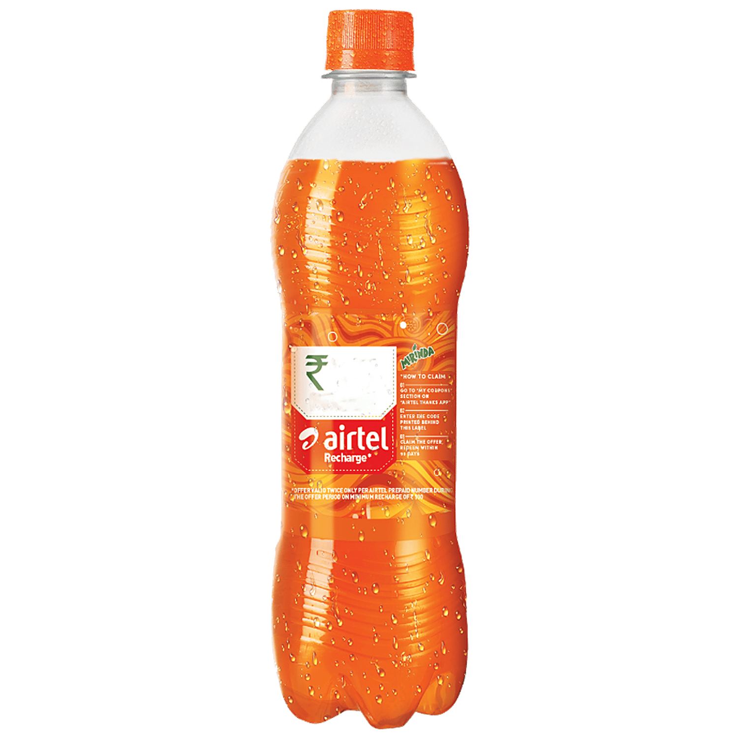 Mirinda Soft Drink - With Added Orange Flavour, 750 Ml view 2