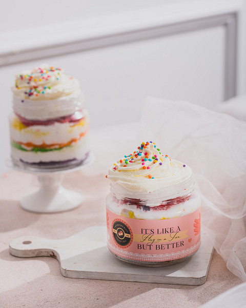 Rainbow jar