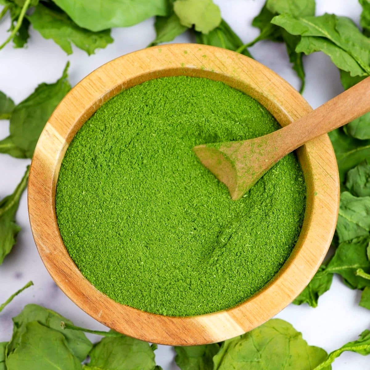 Premium Sun (Solar)Dried Spinach Powder /Leaves by Nirvi Foods