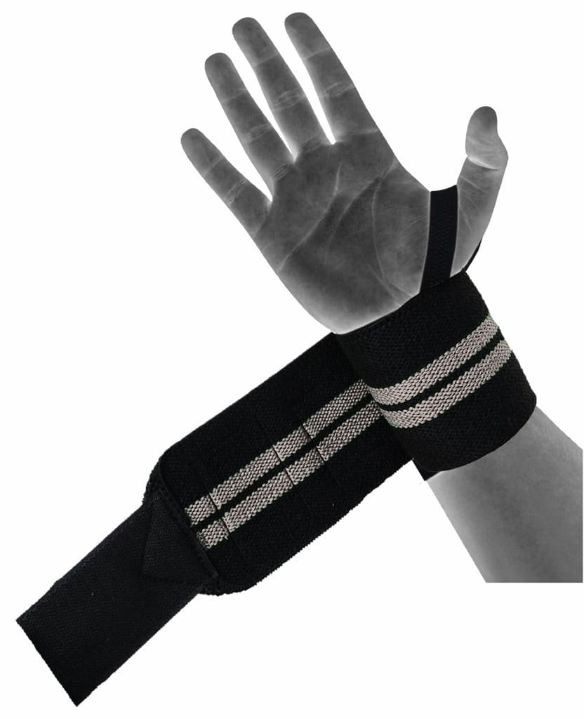 Body Smith Premium Weight Lifting Wrist Support Straps with Thumb Loop