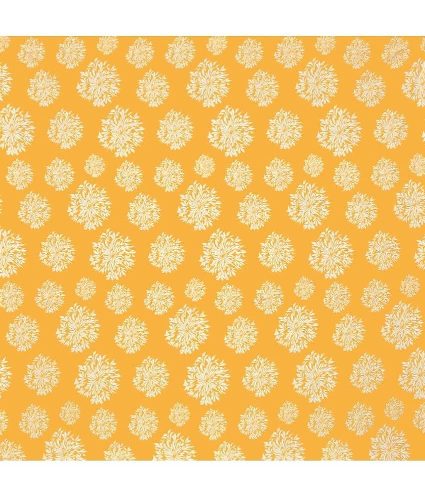 Apala Microfibre 1 King Fitted Bedsheet with 2 Pillow Covers ( 198 cm x 183 cm ) , Yellow view 2