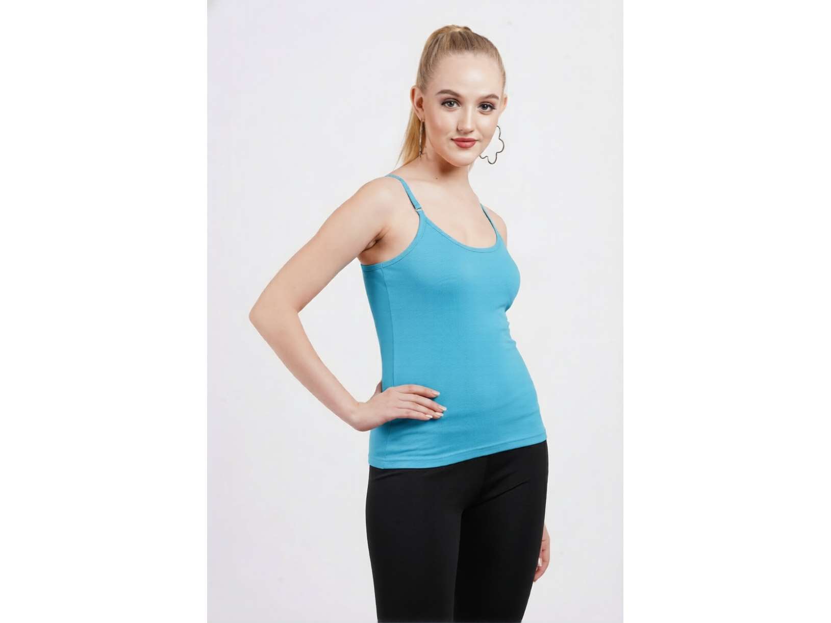 Stud & Gracy Camisole Adjustable Strap Sky Blue - XL - 36 view 2