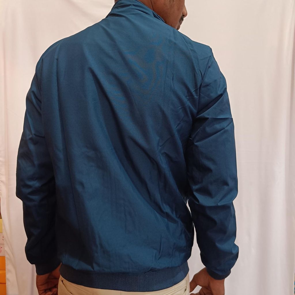 AoutRage Wind Cheater Jacket for men in Blue Colour (L) view 2