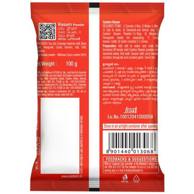 Eastern Rasam Powder, 100 gm Pouch view 2