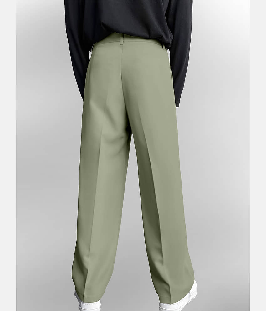 FTX Loose Men's Korean Pant - Olive ( Pack of 1 ) view 2
