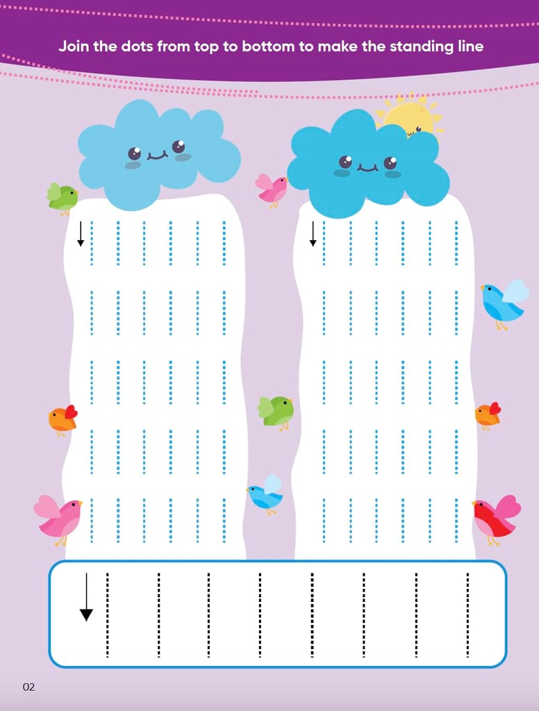 Edsmart Wipe and Clean: Reusable Pattern Tracing Book - Pre-Writing Pattern tracing | Best Pencil Control Tracing Book for Kids with FREE Pen Included [16 pages] [Paperback] EDSMART EDU SERVICES PRIVATE LIMITED and MANASA R view 2