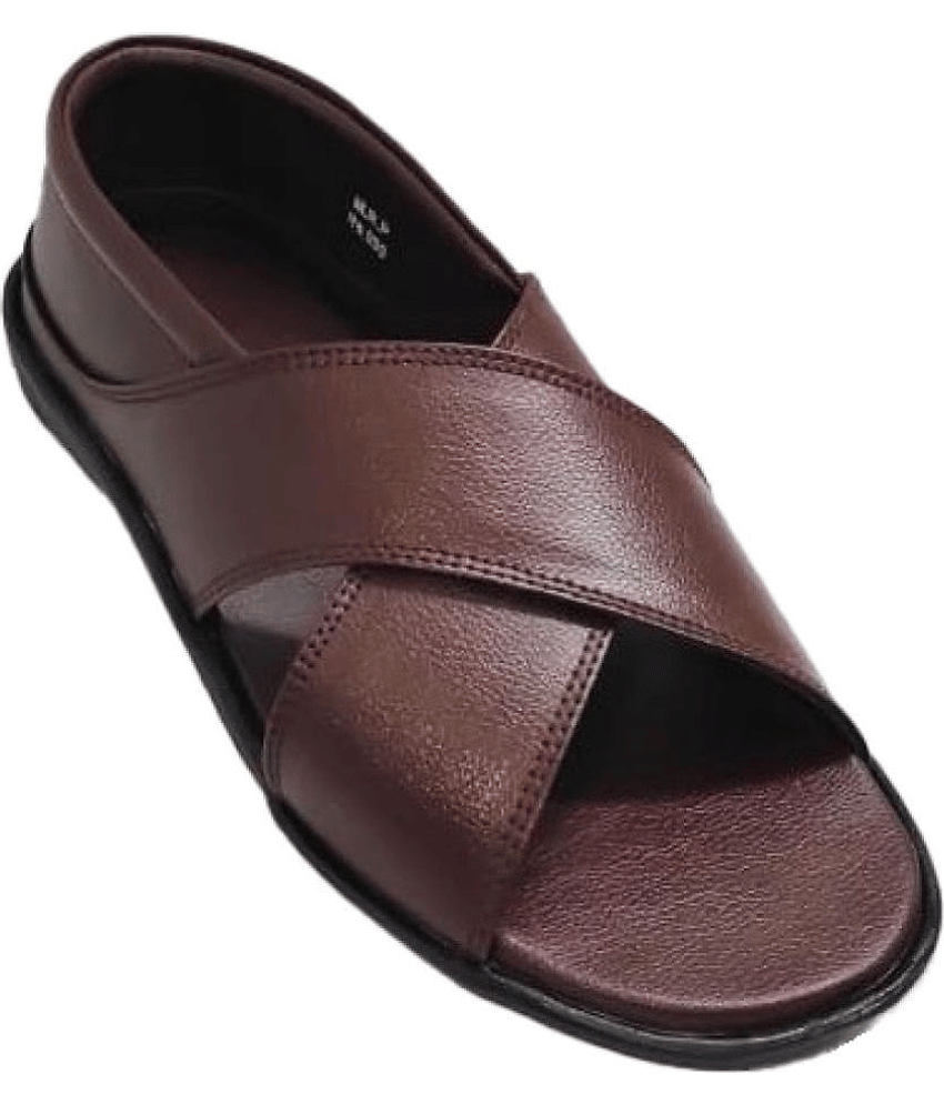 RAGE GAZE - Brown Men's Sandals view 2